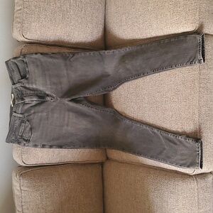 Levi's High Waist Skinny Jeans 31" inseam - grey